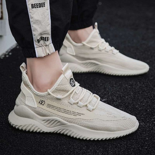 2024 New Style Breathable Korean Version Casual Sneakers for Men,  Trendy Mesh Sports Shoes Male