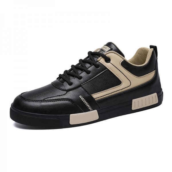 Sneakers For Men Vulcanized Shoes High Top Shoes Lace Up Skateboard Simple Design Casual Outdoor Sport Shoe Male Plus Size 38-47